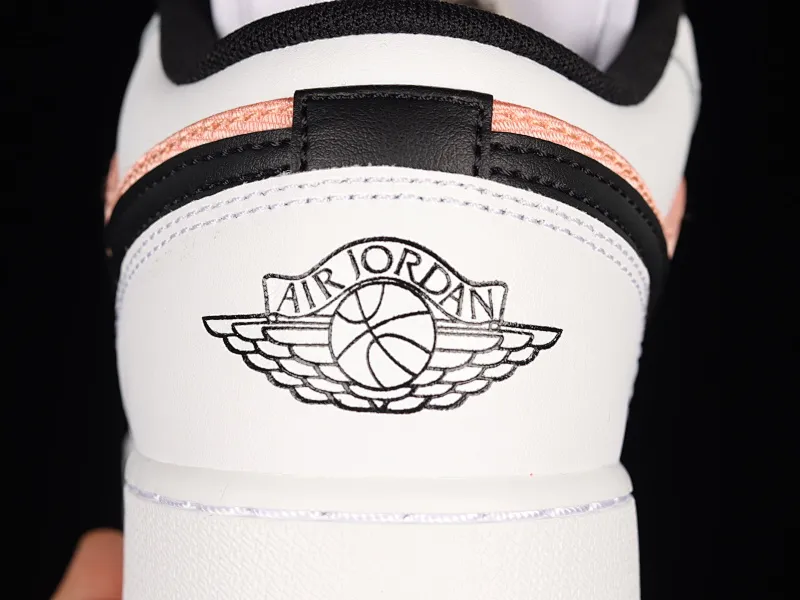 All categories Air Jordan Jordan series basketball shoes Air Jordan 1 Low G version pure original Air Jordan 1 Low AJ1 Joe 1 white and black powder low-top cultural leisure sports sneakers DM8960-801